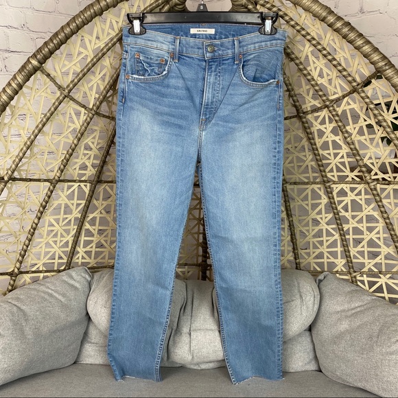 DROPPED💖GRLFRND Reed High-Rise Slim-Leg Jeans - Picture 2 of 8